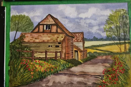 Barn jigsaw puzzle