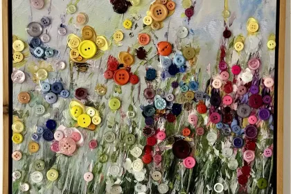 Button meadow jigsaw puzzle