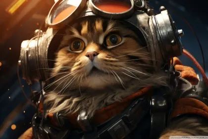 Space Kitty jigsaw puzzle