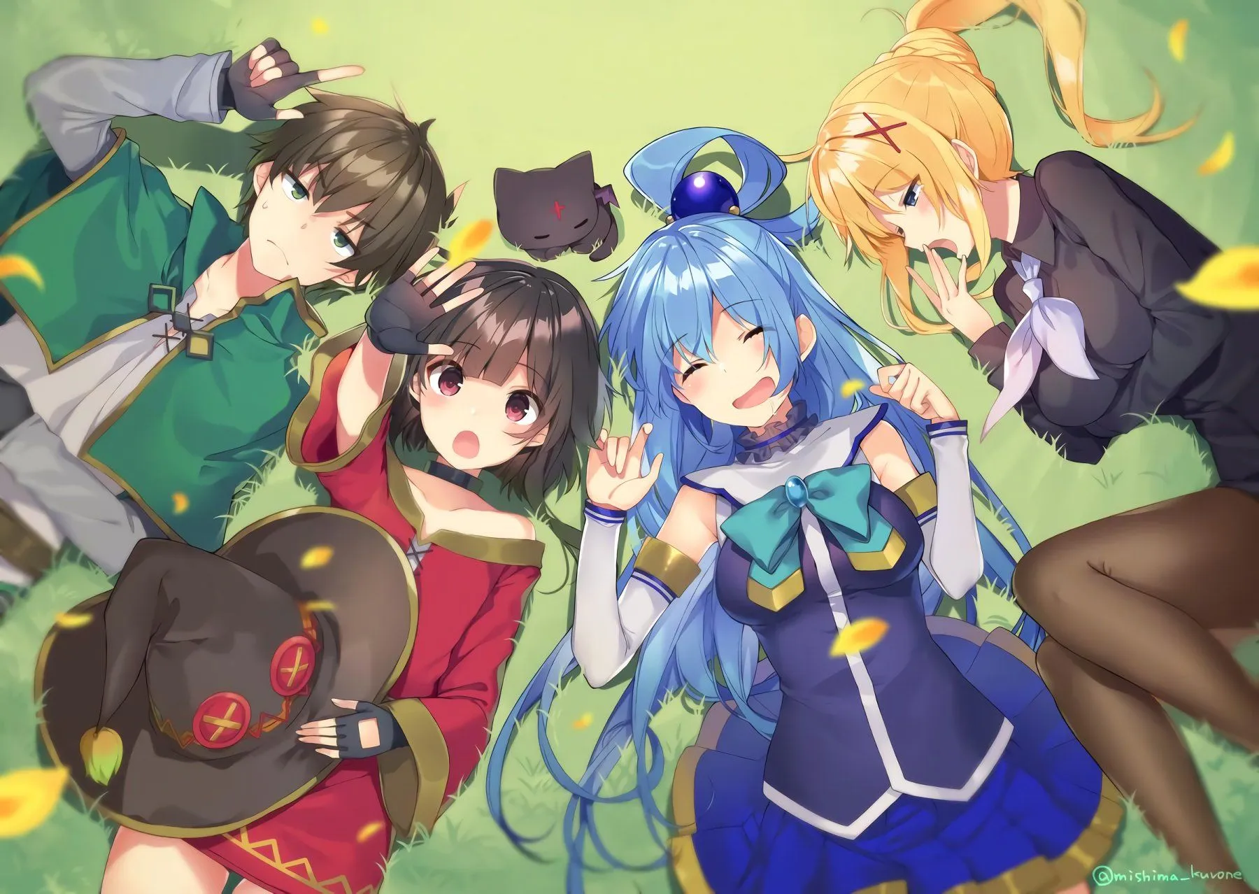 Konosuba Crew