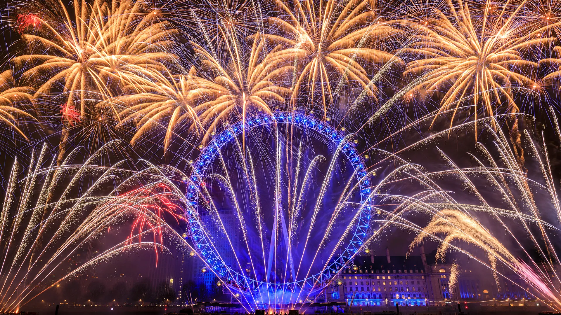 London 2026 New Years Fireworks
