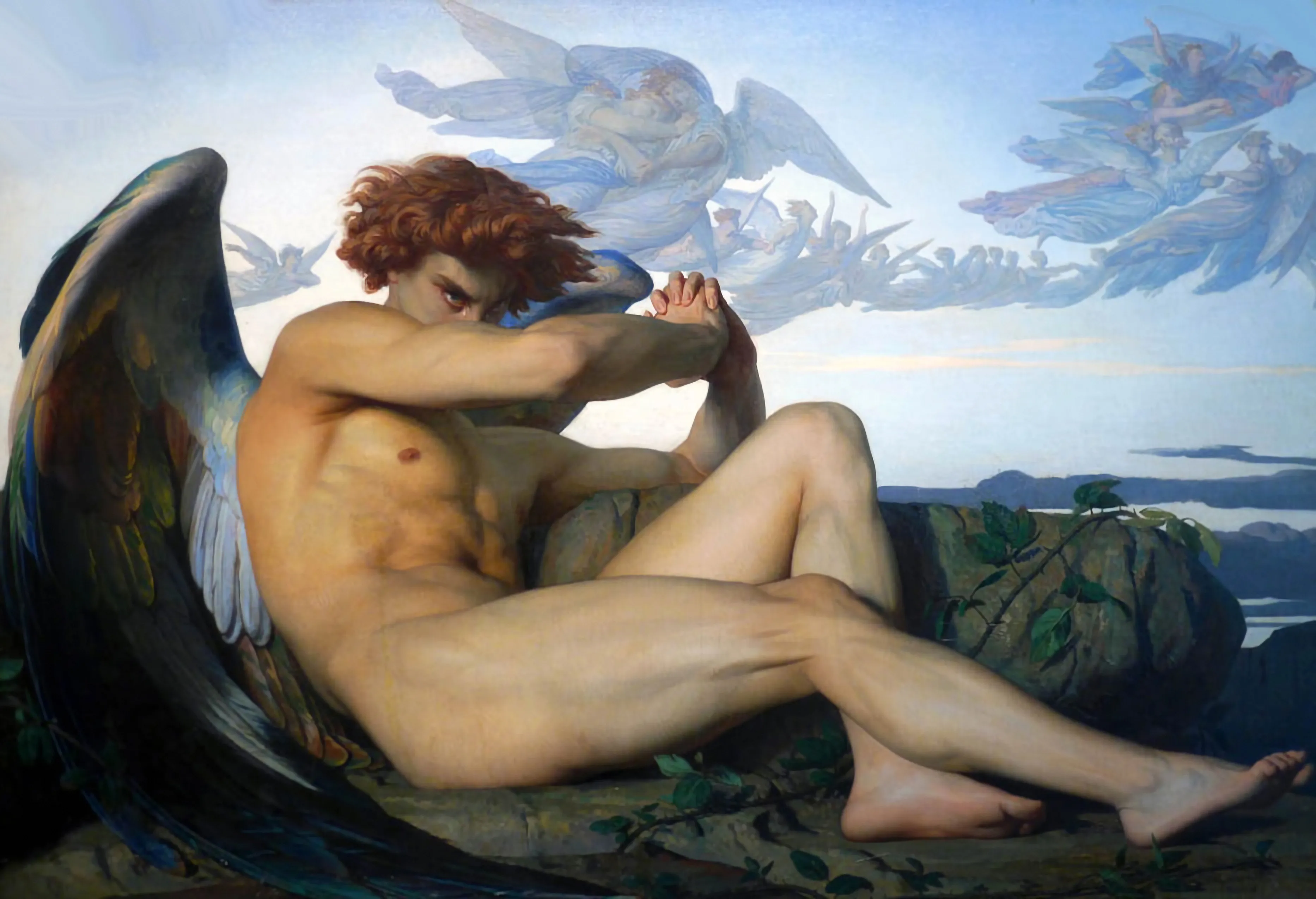 Alexandre Cabanel's Fallen Angel
