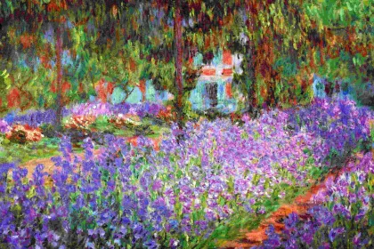 Monet's Irises jigsaw puzzle