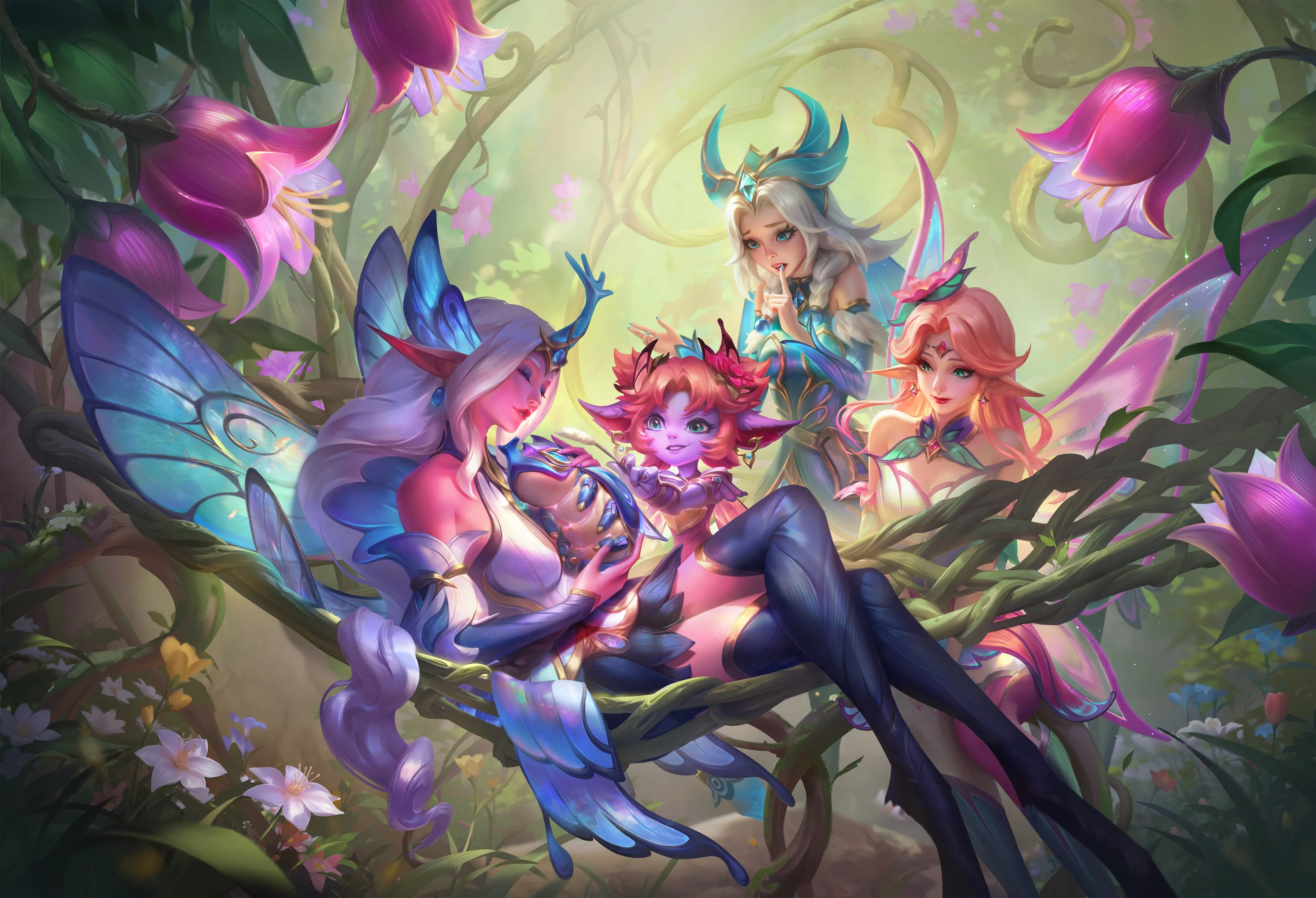Faerie Court Art - LEAGUE OF LEGENDS