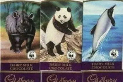 Chocolate jigsaw puzzle