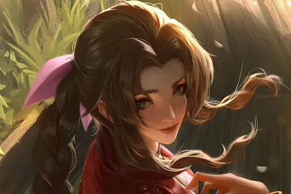 Aerith jigsaw puzzle