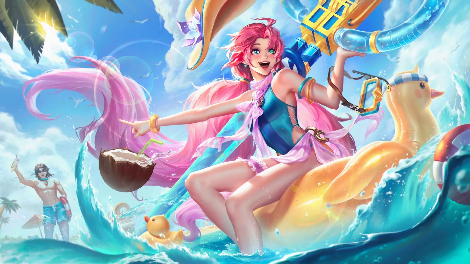 Pool Party Gwen - LEAGUE OF LEGENDS