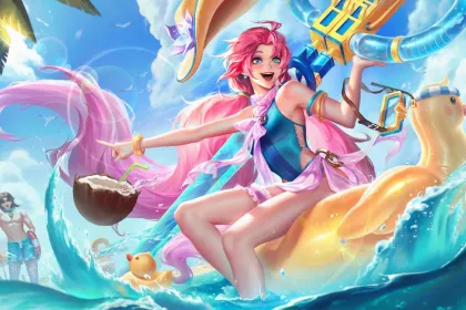 Pool Party Gwen - LEAGUE OF LEGENDS jigsaw puzzle