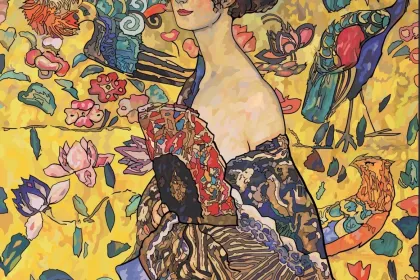 Lady with Fan jigsaw puzzle