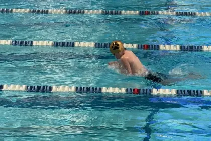 Swimmer jigsaw puzzle