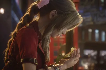 Final Fantasy VII Remake Aerith Intro jigsaw puzzle