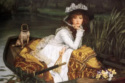 Young_Lady_in_a_Boat jigsaw puzzle