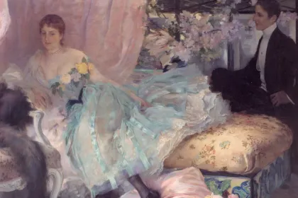 Doucet_H_L__The_Eager_Suitor jigsaw puzzle