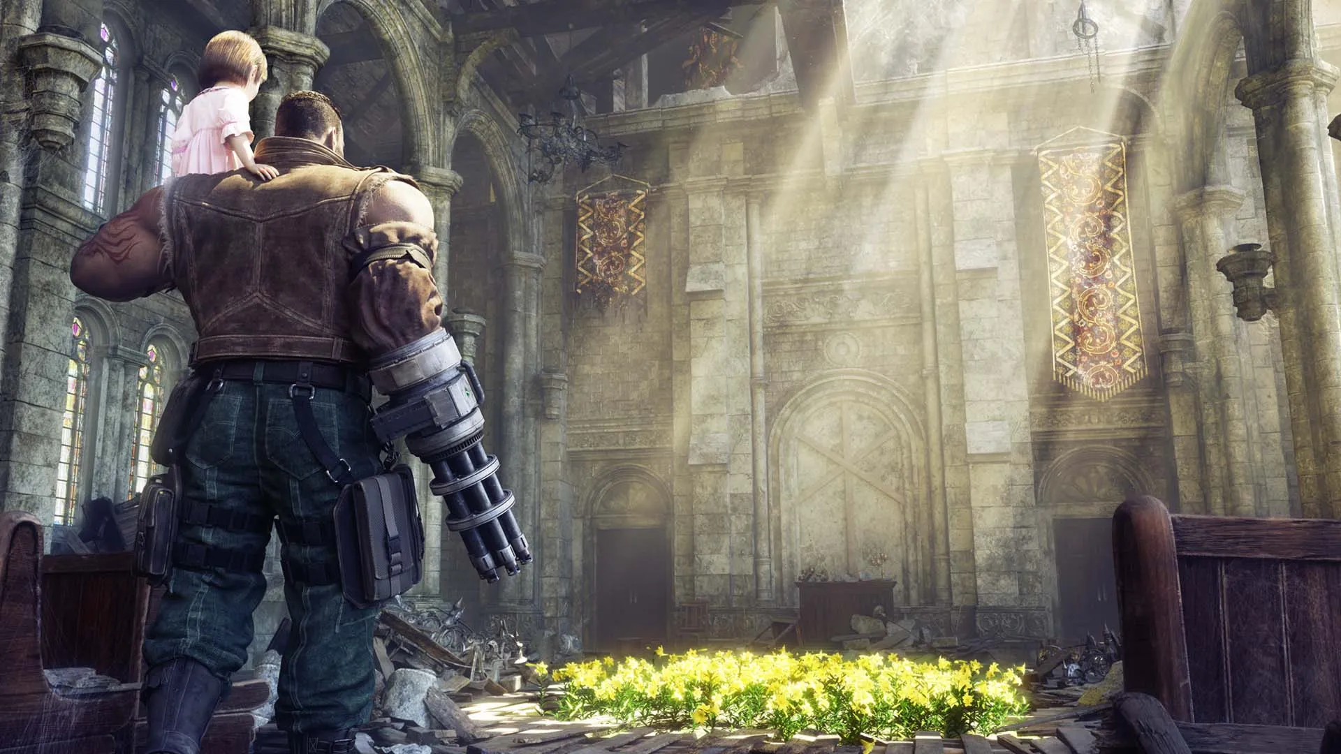 Final Fantasy VII Father and Daughter