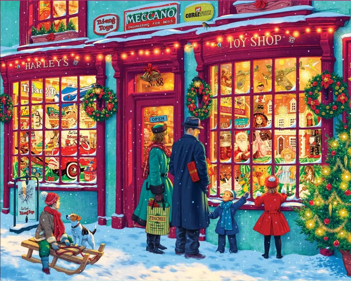 Christmas toy shop