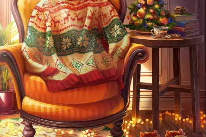 Christmas Sweater- Happy Color jigsaw puzzle