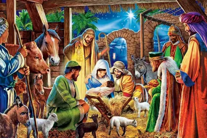 Away in a Manger jigsaw puzzle