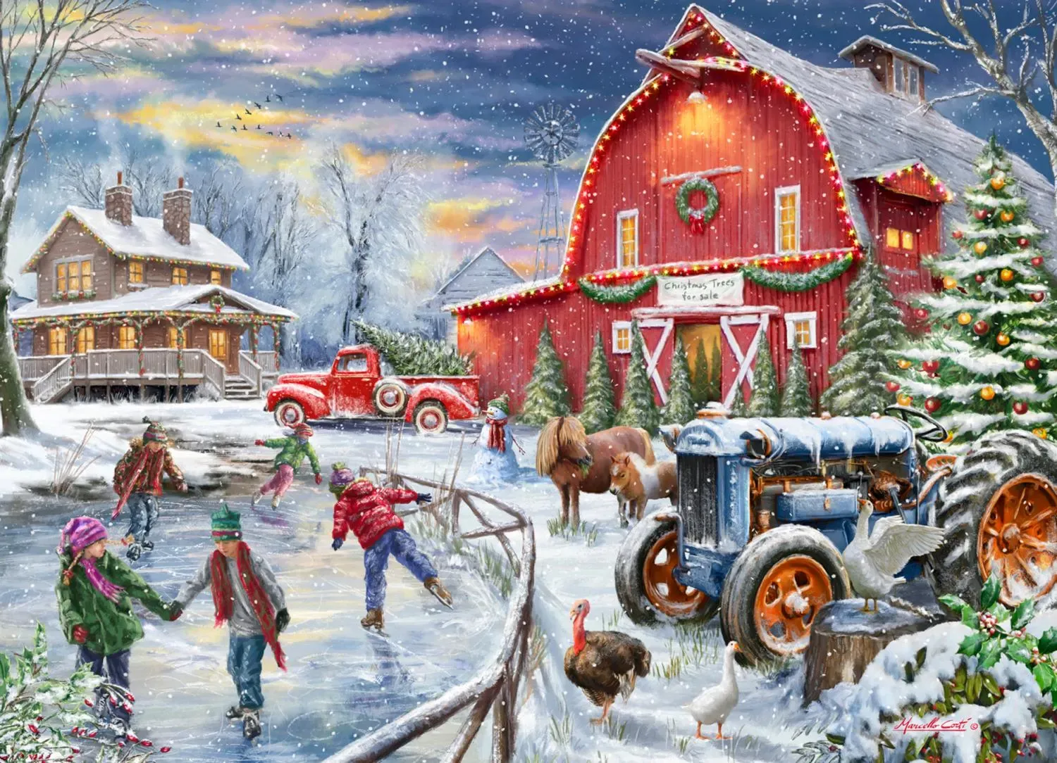 Barnyard Christmas