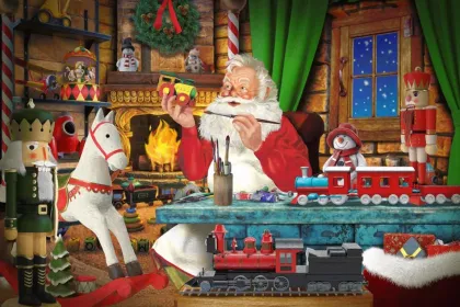 Santa's Toyworks jigsaw puzzle