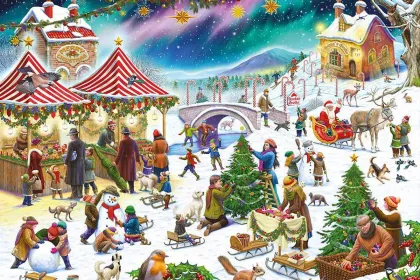 Christmas fair jigsaw puzzle