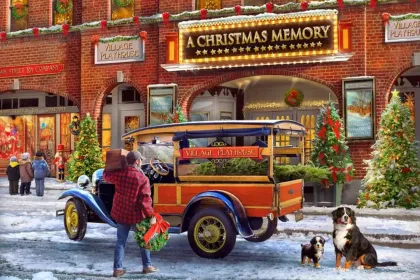 Christmas Village Playhouse jigsaw puzzle