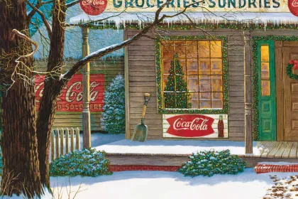 Coca Cola Christmas Store jigsaw puzzle