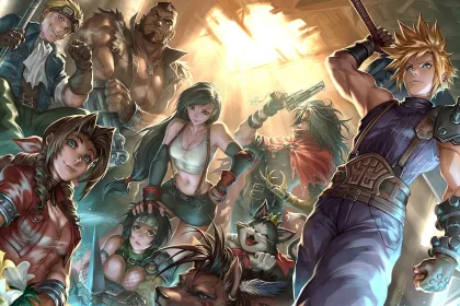 Final Fantasy 7 Party jigsaw puzzle