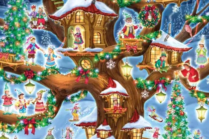 Elves' Treehouse jigsaw puzzle