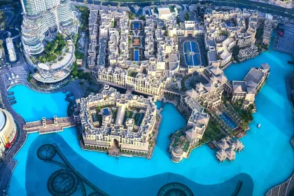 Dubai Cityscape Aerial View jigsaw puzzle