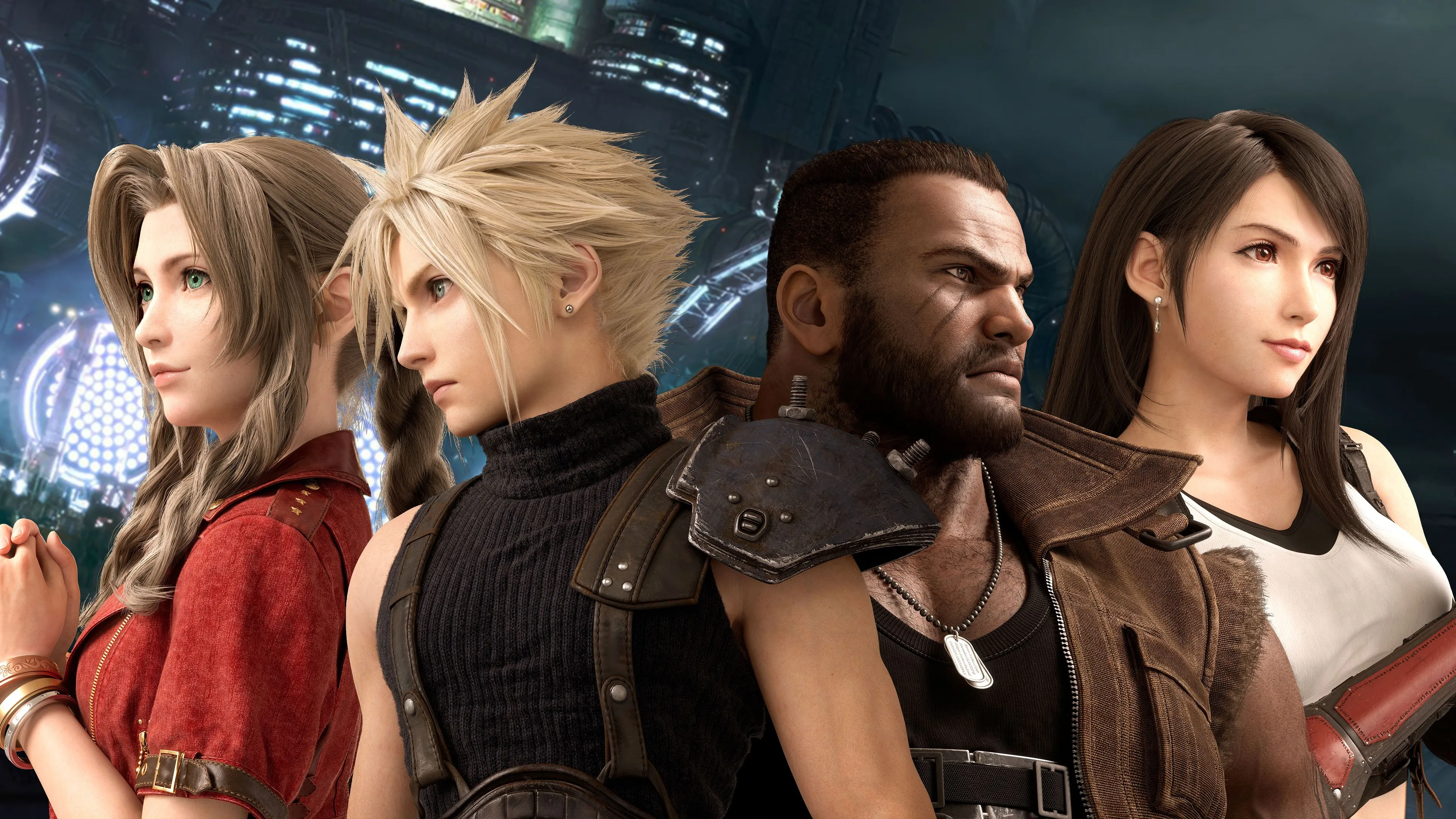 Final Fantasy 7 Remake gang