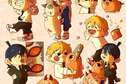 Chainsaw man jigsaw puzzle