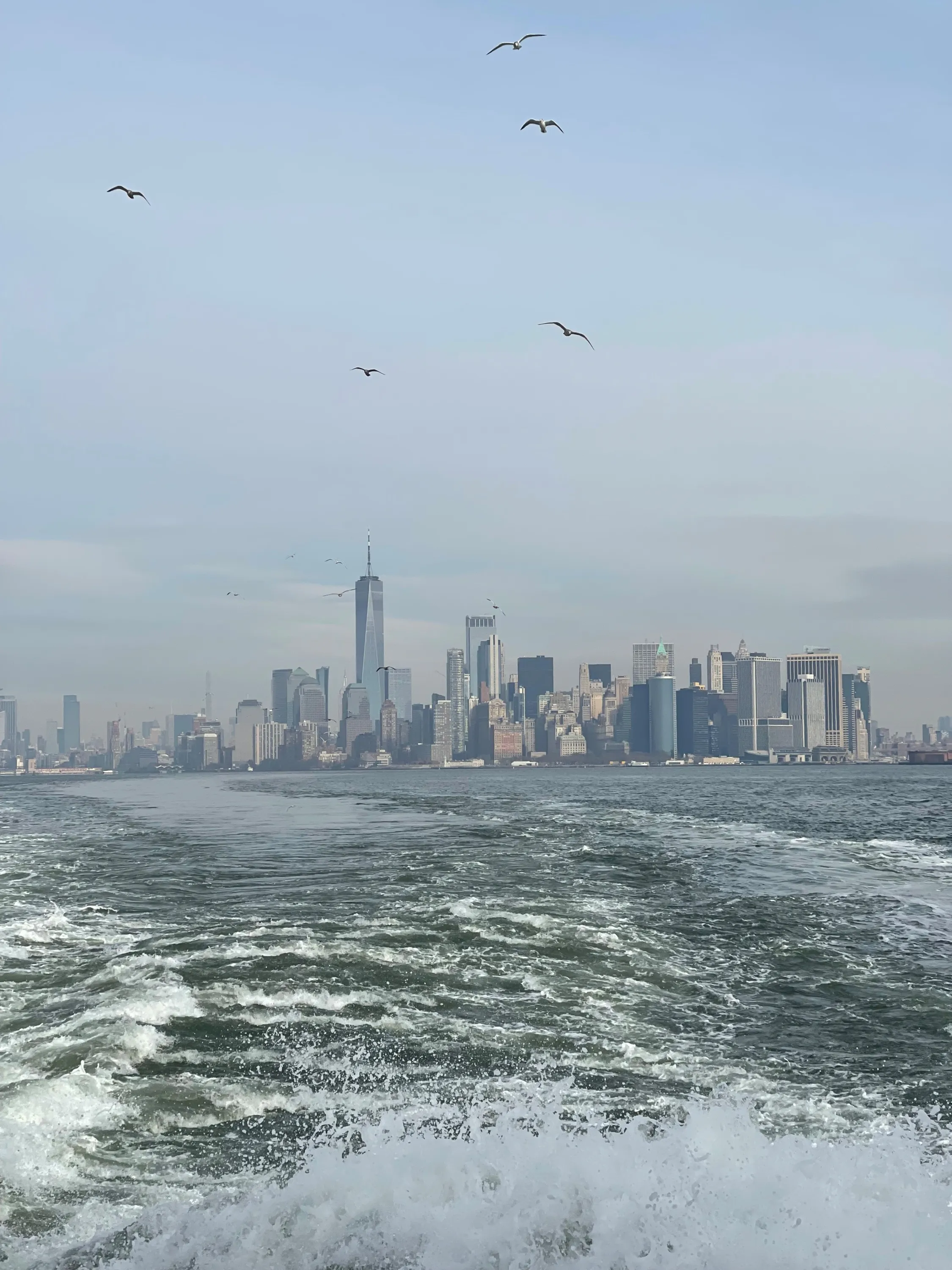 NYC from Staten Island Ferry