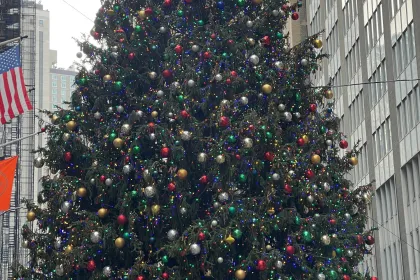 New York Stock Exchange Christmas Tree jigsaw puzzle