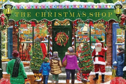 The Christmas Shop jigsaw puzzle