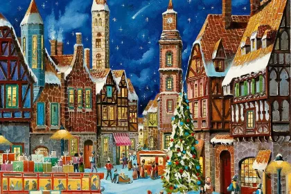 Christmas Square jigsaw puzzle
