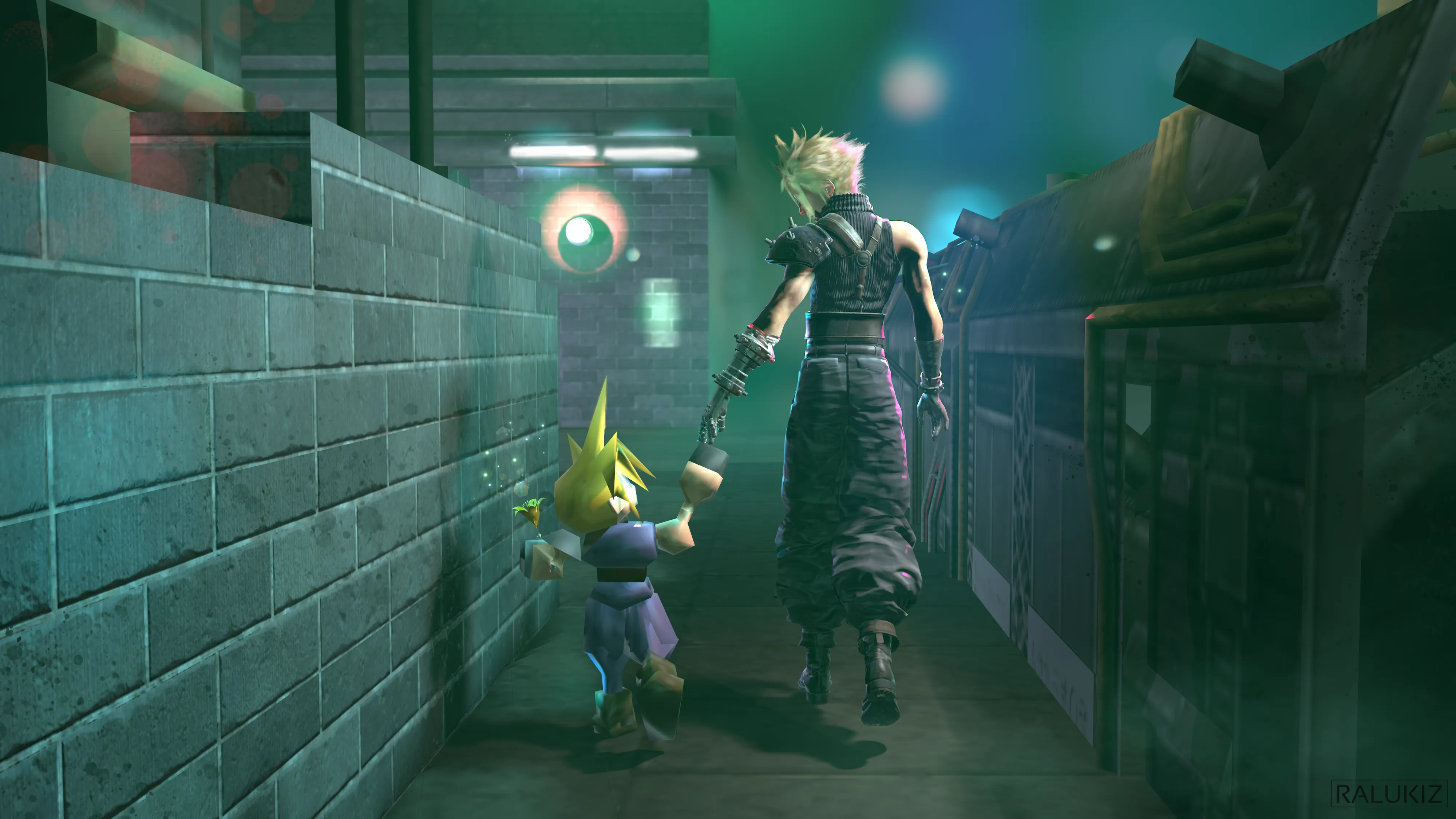 Final Fantasy VII Cloud and Cloud