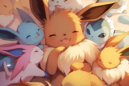 Pokemon Eevee jigsaw puzzle