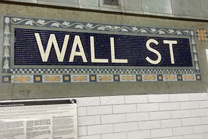 Wall Street- NYC Subway jigsaw puzzle