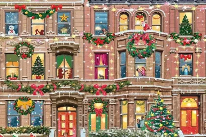 Christmas in the City jigsaw puzzle