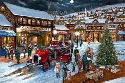 The Winter Village jigsaw puzzle