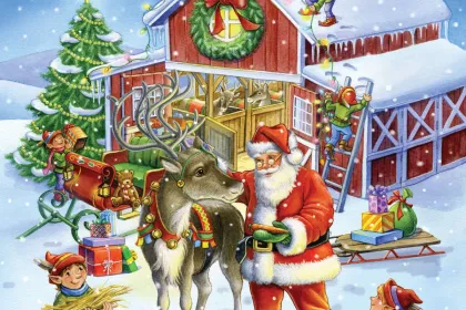 Ready Reindeer jigsaw puzzle