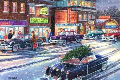 Main street jigsaw puzzle