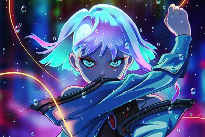 Cyberpunk Edgerunners Lucy jigsaw puzzle