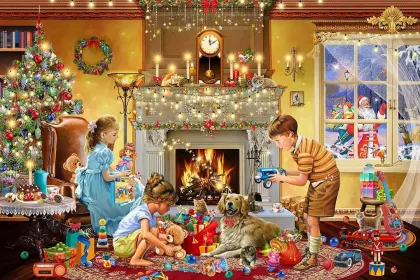 Gifts for Christmas jigsaw puzzle