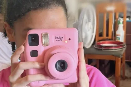 Foto con camara instantanea jigsaw puzzle