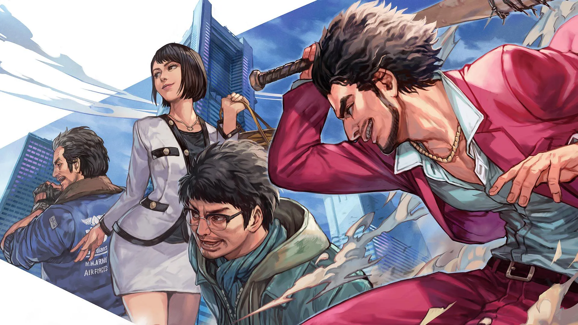 Yakuza Like a Dragon Crew