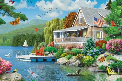 Lakeside Memories jigsaw puzzle