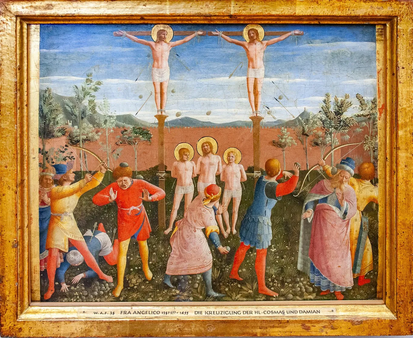 Crucifixion of saints
