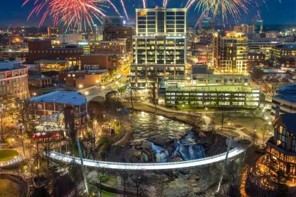 Happy New Year- Greenville, SC jigsaw puzzle