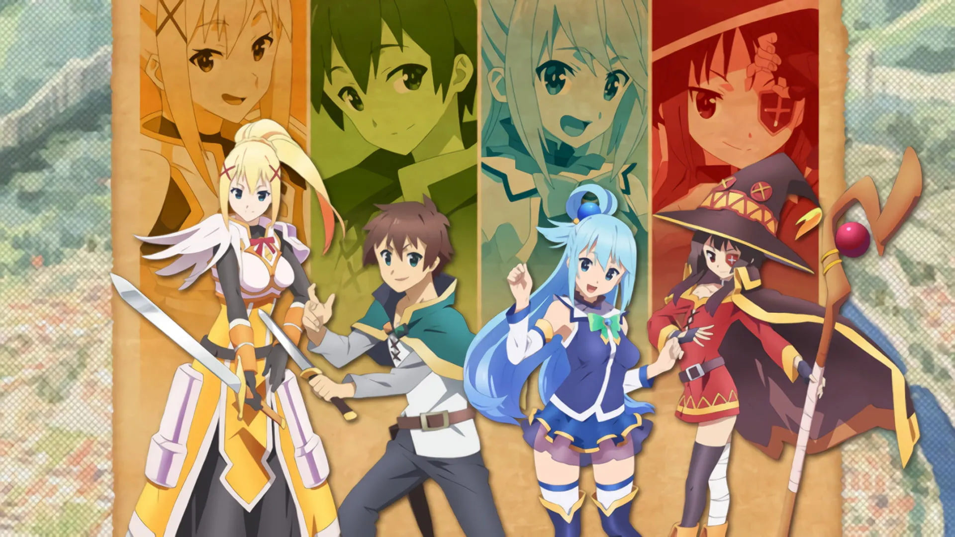Konosuba Main Cast